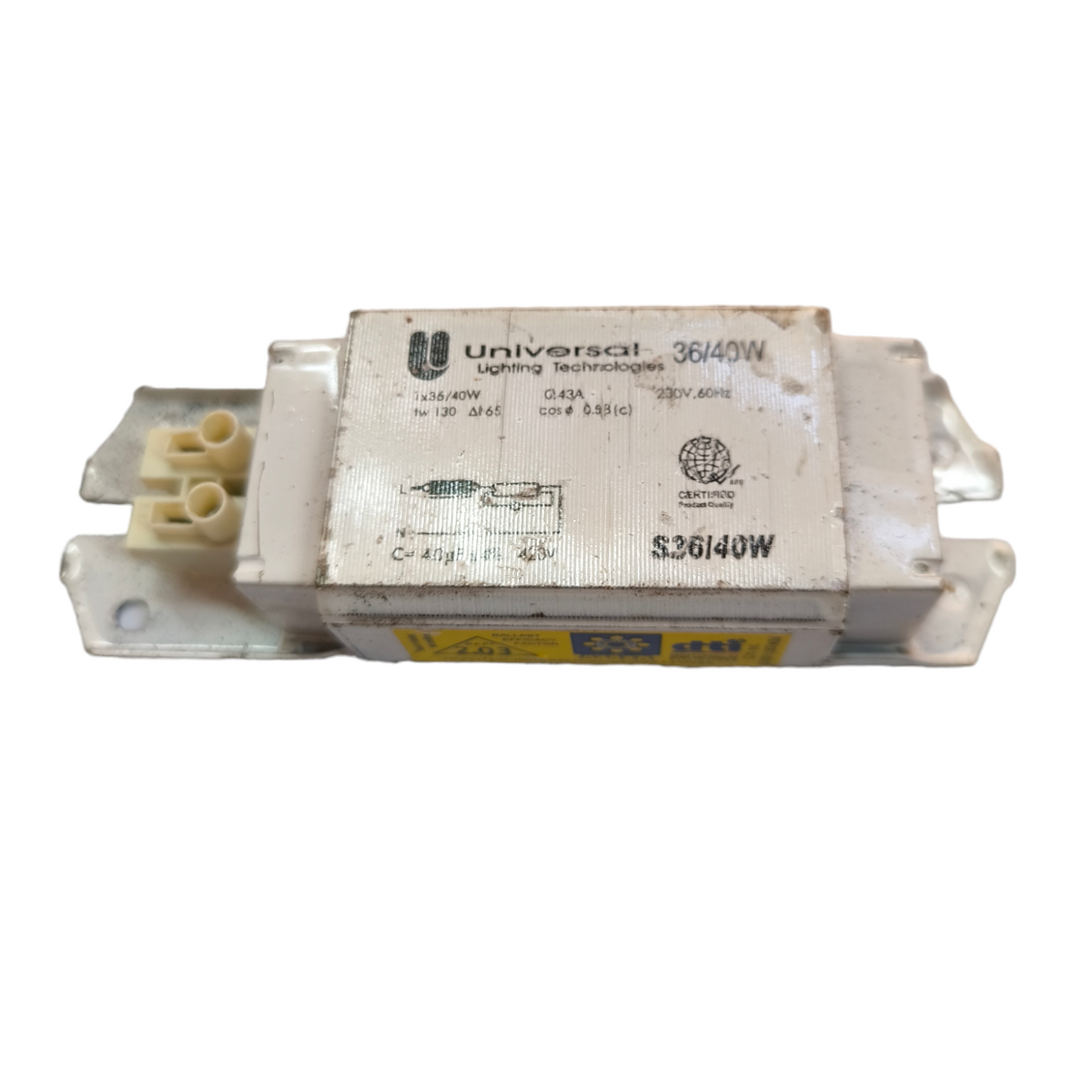 Universal 36W Magnetic Ballast 220V electrical circuitry part for lighting systems