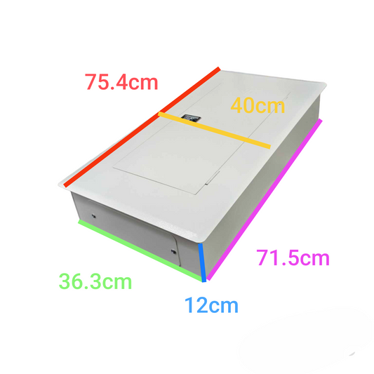 Koten 3 Pole 3 Phase with 16 Branches electrical circuit box with detailed measurements