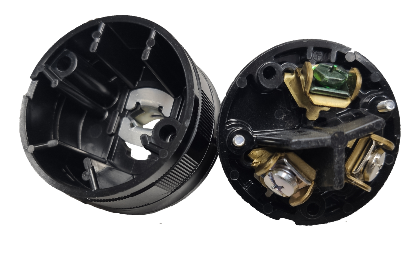 Electx Electrical Supply 30A twist lock plug 250V showing internal wiring and components