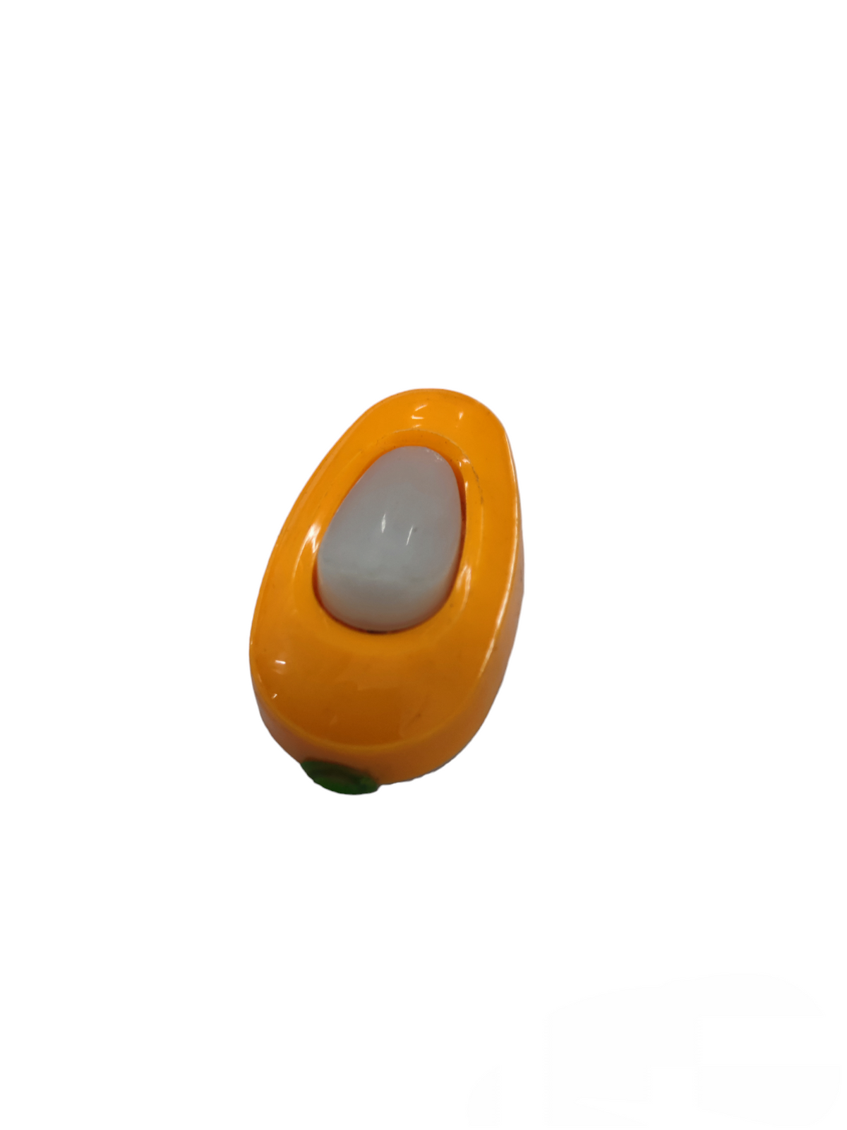 Yellow hanging switch 6A 250V with white toggle for power control in electrical circuits