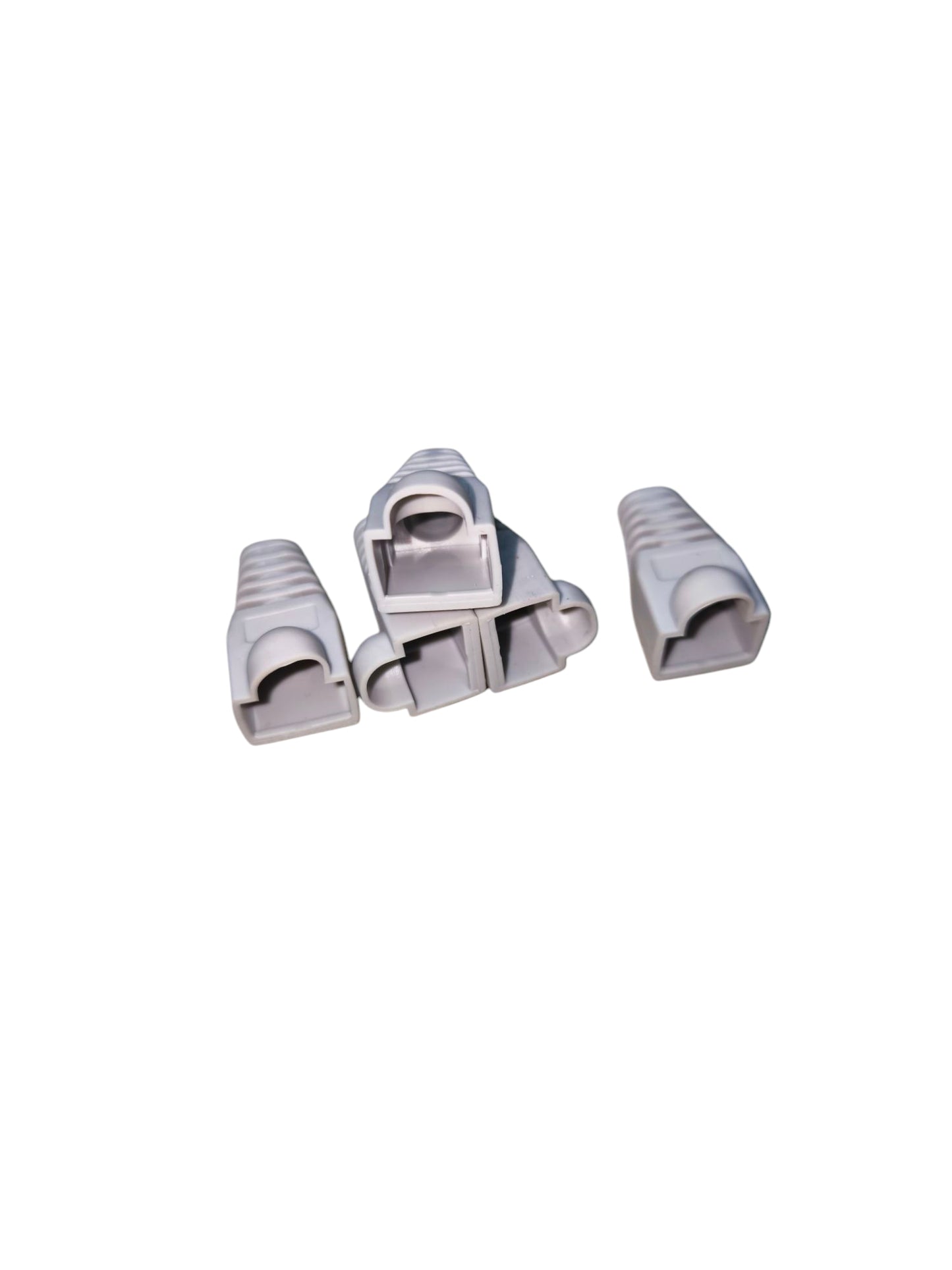 Grippes white Rubber BooT RJ45 Grippes covers for protecting network cable connectors
