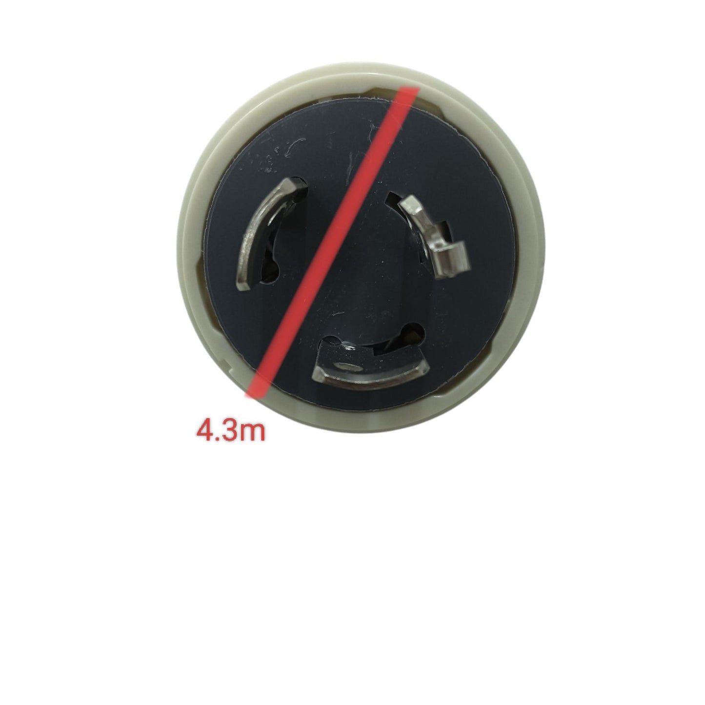 Panasonic 20A Twist Lock Plug 2P+E (3P) 250V (ML-3) WF6320, Twistlock Plug 20A 2P+E