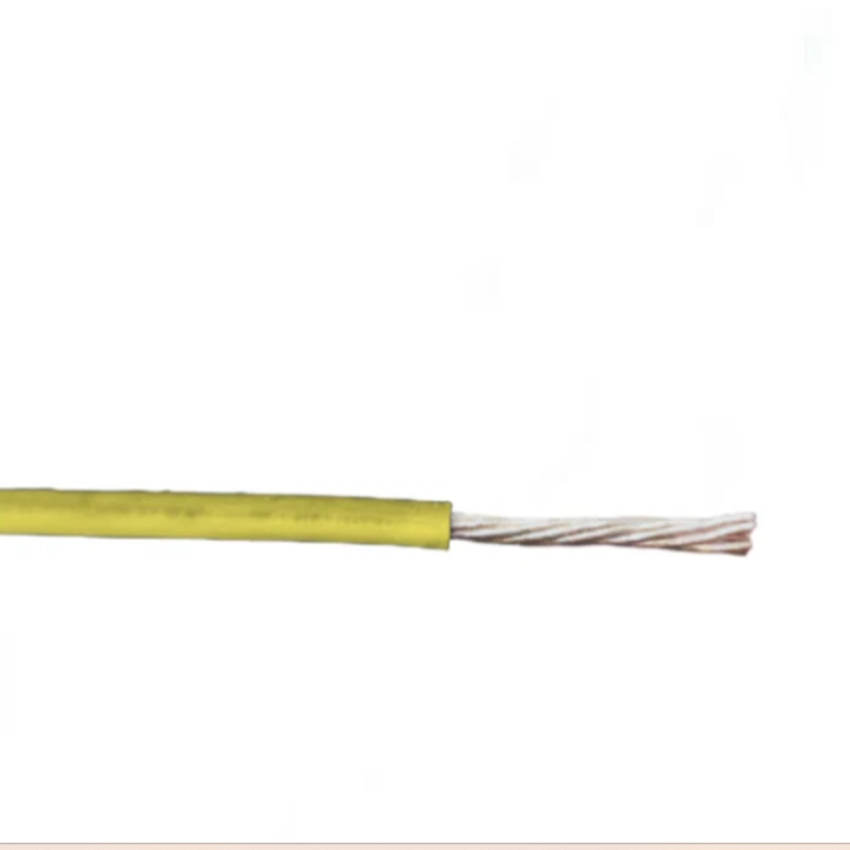 Duraflex 2.0mm THHN Wire AWG 14/7 THWN Yellow- Per Meter