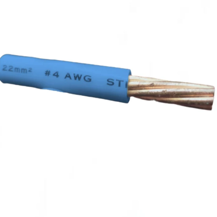 Duraflex 22mm THHN Wire AWG 4 THWN Blue- Per Meter