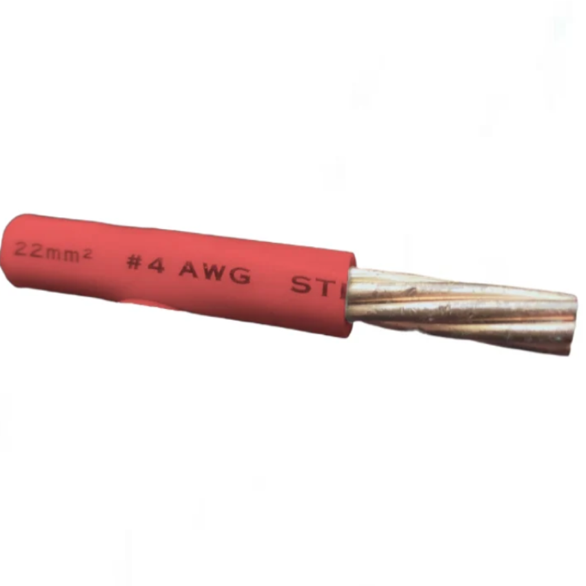 Duraflex 22mm THHN Wire AWG 4 THWN Red- Per Meter