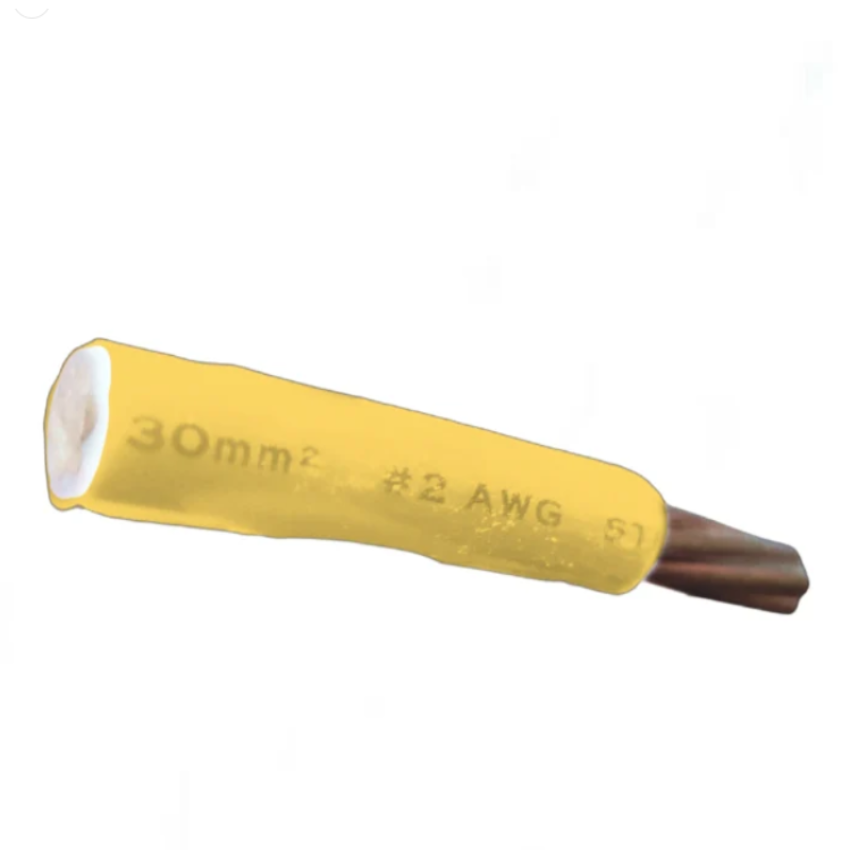 Duraflex 30mm THHN Wire AWG 2 THWN Yellow-Per Meter