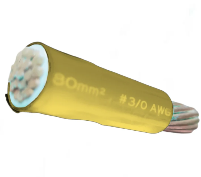 Duraflex 80mm THHN Wire AWG 3/0 THWN Yellow-Per Meter