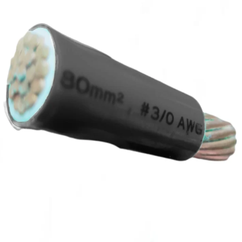 Duraflex 80mm THHN Wire AWG 3/0 THWN Black-Per Meter