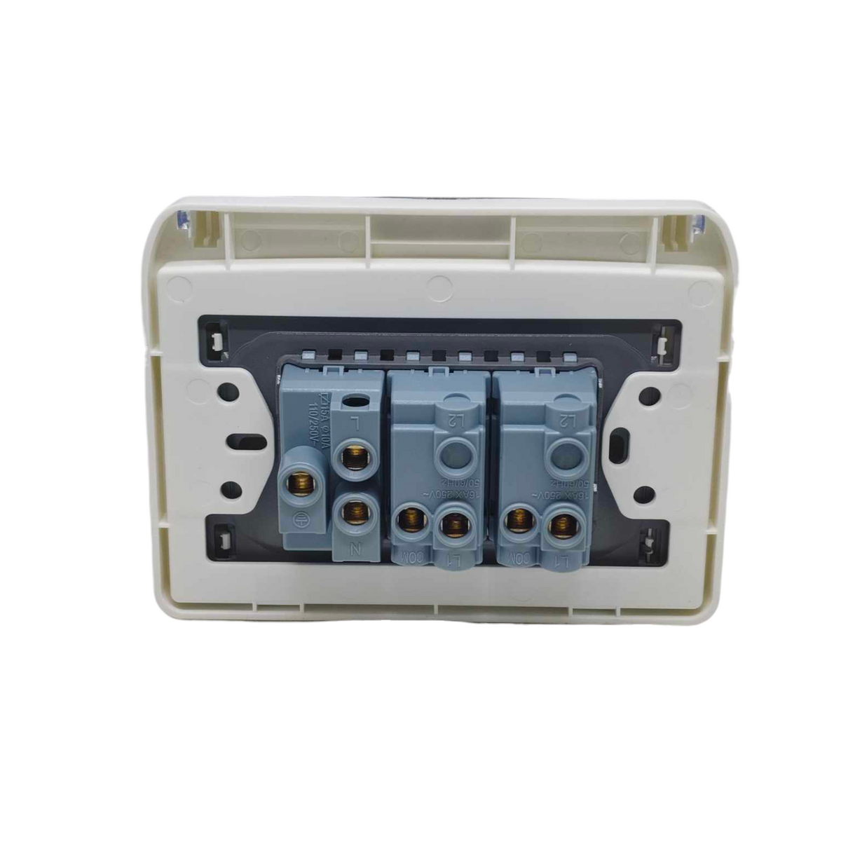 Grazen 16A 220V weatherproof electrical plate for safe outdoor electrical connections