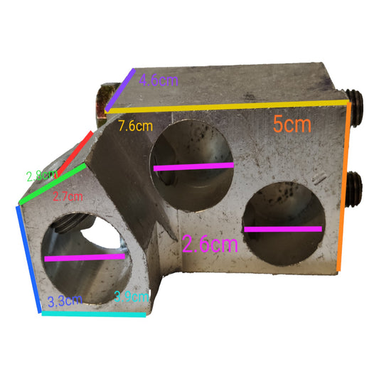 Westinghouse Mechanical Lug for NB Breaker Frame 3x 500 - 750MCM TA1201NB1, Mechanical Lugs 3 Holes x 375mm
