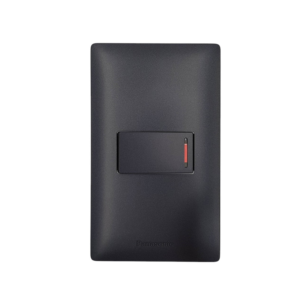 Panasonic Illuminated 1 Gang 1 Way Switch 3 Device Slim Art Series Metallic Black WSAG6801MB-1/WSAG5571MB-5