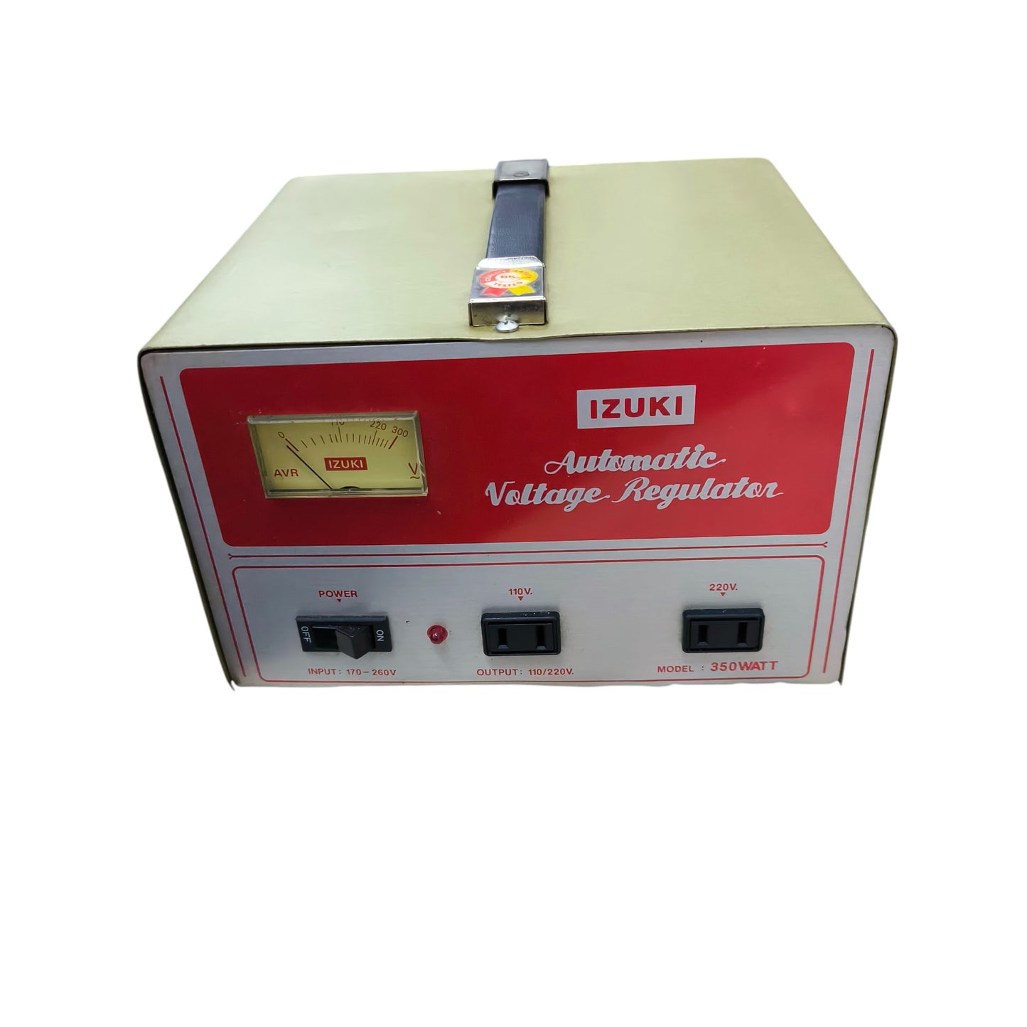 Izuki 350W Automatic Voltage Regulator Input 170V-260V Output 110V and 220V