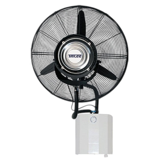Tailee outdoor misting fan 26 inch wall mounted cooling fan with reservoir for patio and deck use