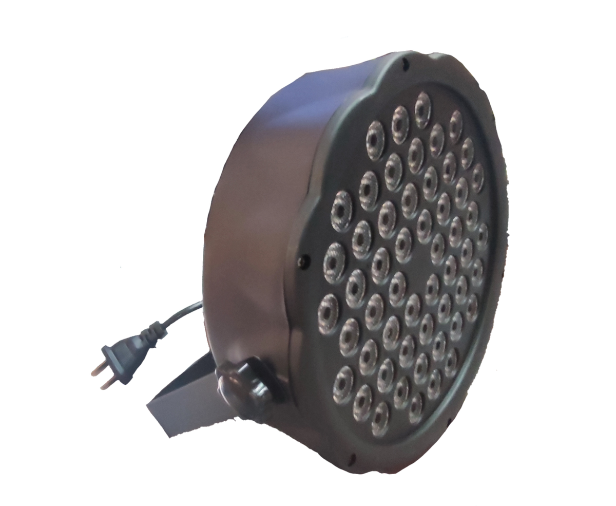 150W 7 Channel 220V LED bulb stage light with multiple LED lenses and power plug