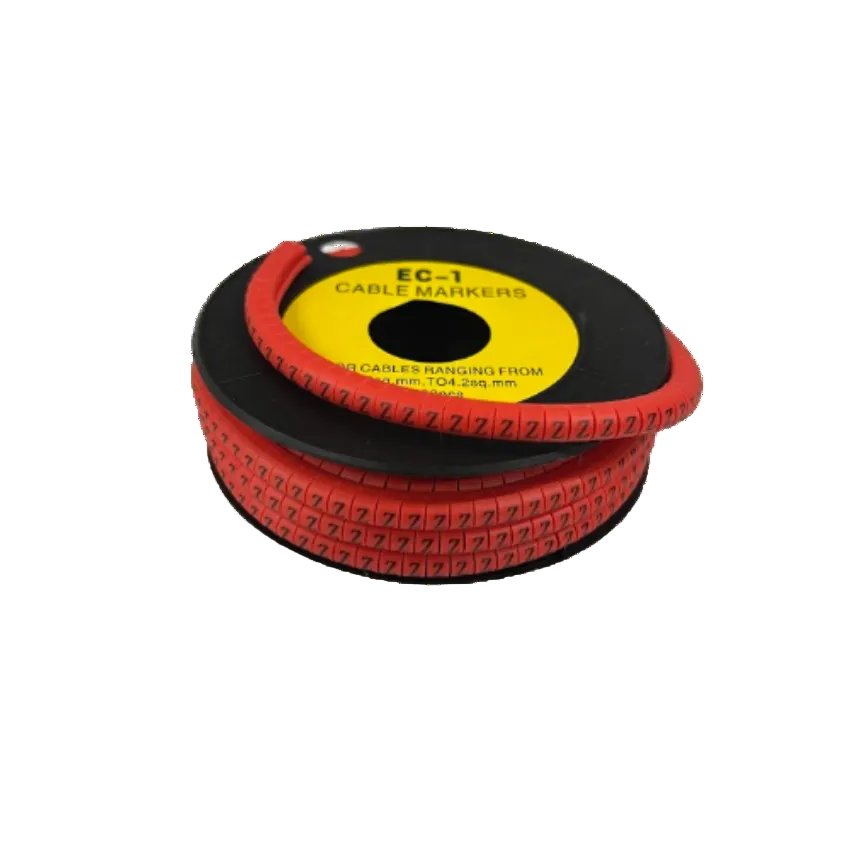 Grippes Z Marker Red 2.6mm to 4.2mm 1000pcs cable markers spool for cable management
