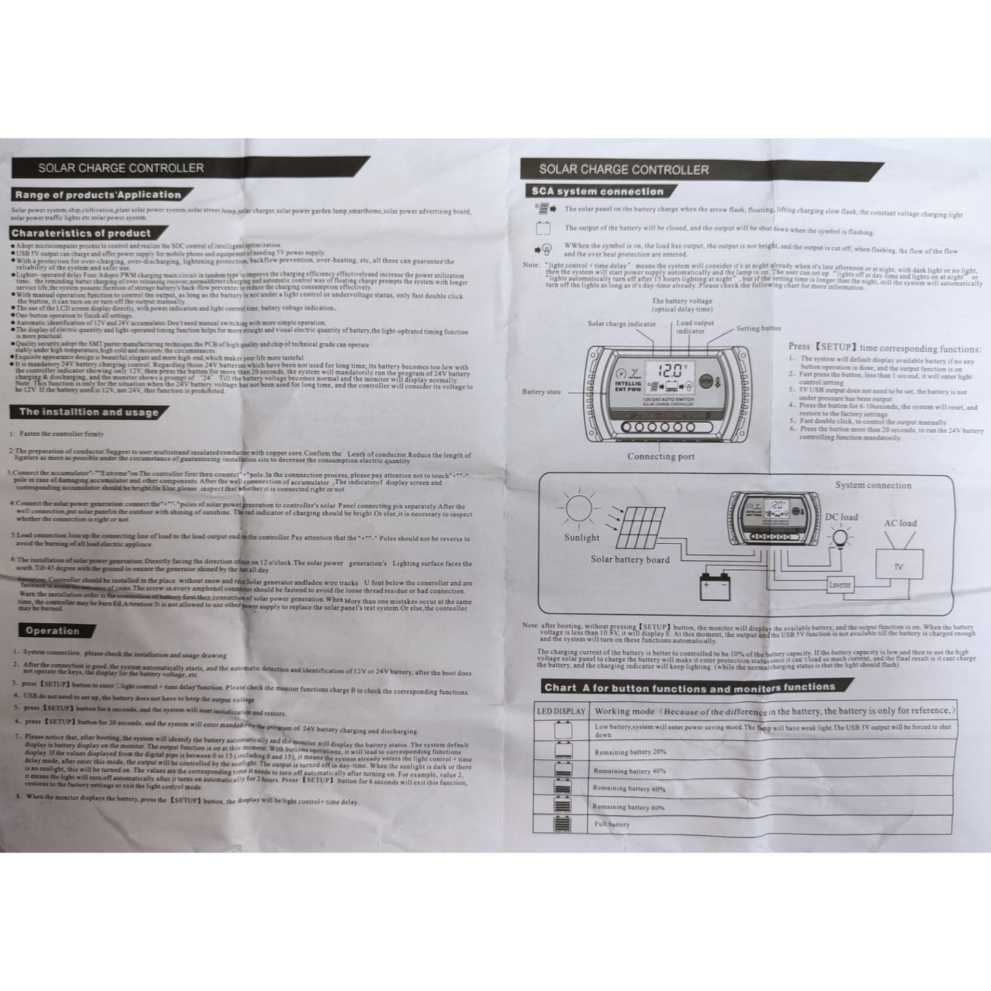 ZwitseRise 5V DC Solar Controller User Manual with Detailed Instructions and Features