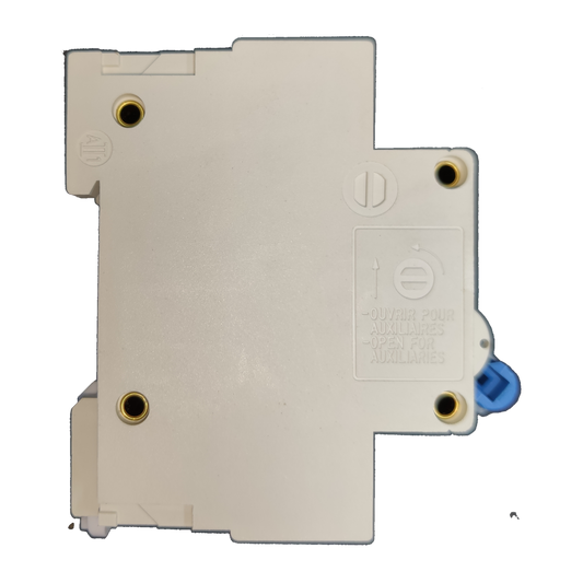 ZwitseRise 80A Miniature Circuit Breaker 48V DC electrical component with compact white casing