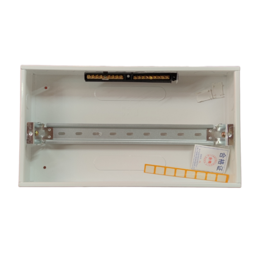 ZY 16 Ways Distribution Box Flush Type electrical circuitry part with mounting rail and terminal block