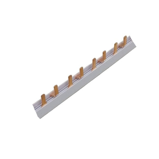 HIMEL Bus Bar 2 Pole 2P  for 2 Pole Miniature Breaker 2-Pole MCB (4 pcs) 8Pins - HBBT2P63A15P(8P)