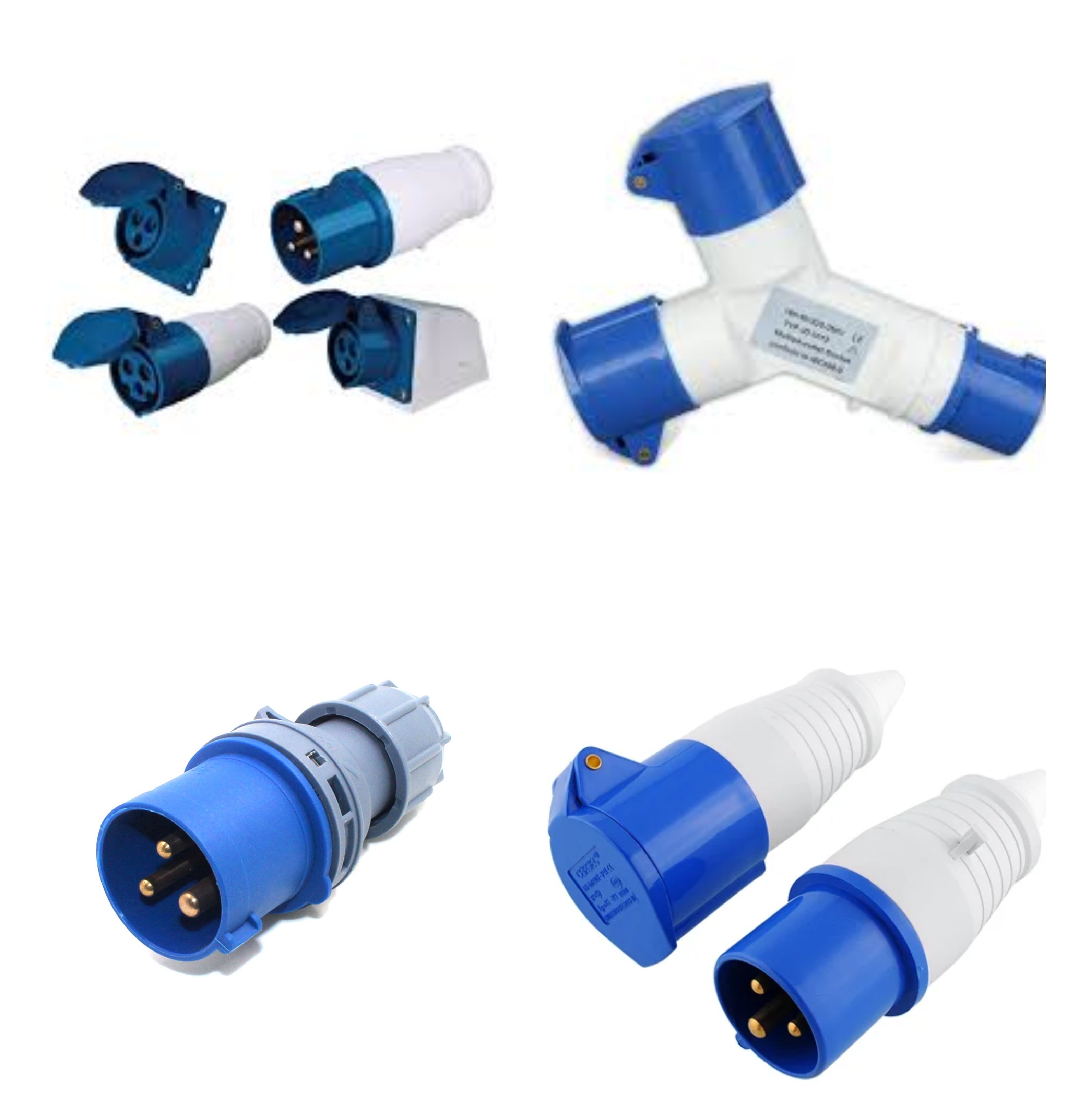 Industrial Outlet 16A 2P+E - Heavy-Duty Plugs & Outlets | Electx ...