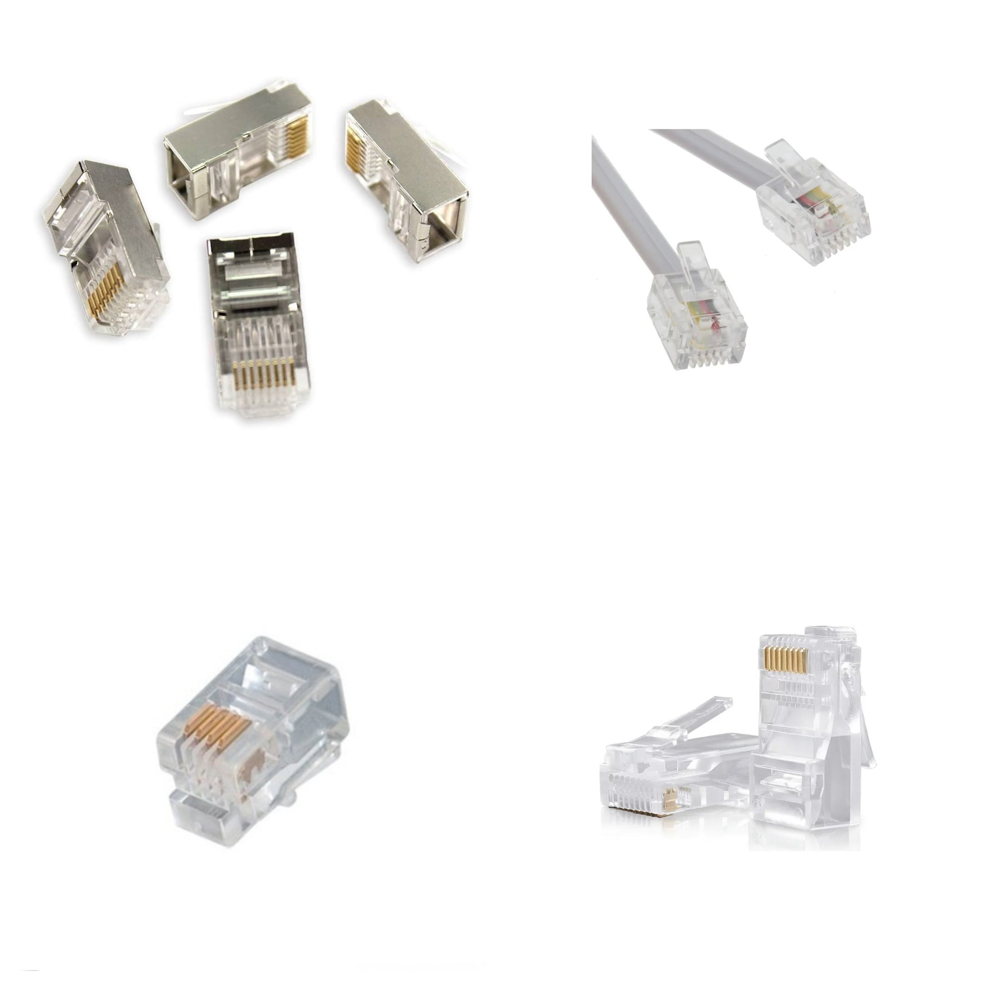 RJ11 RJ8 RJ45 Connectors – Electx Electrical Supply