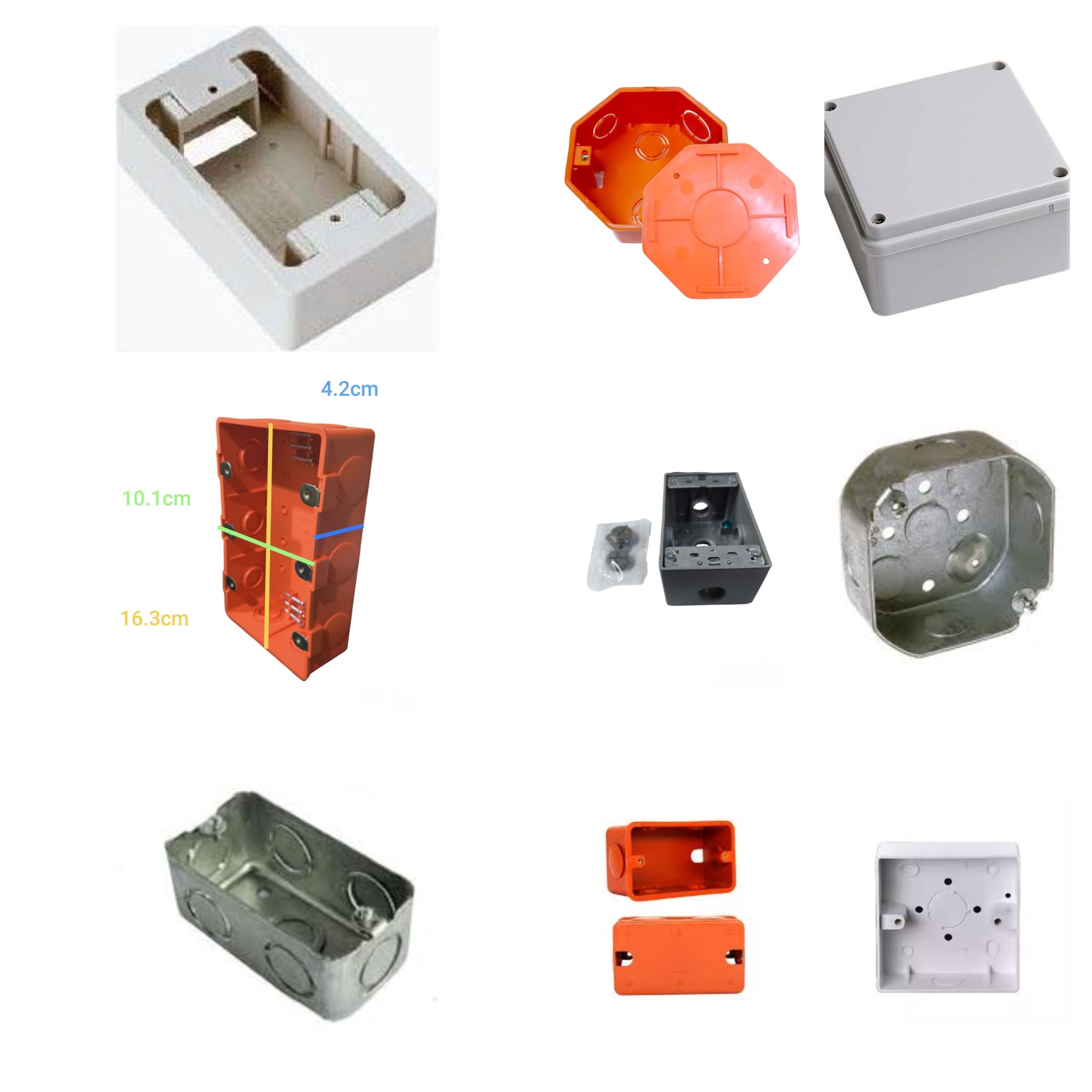 Utility Box and Junction Box for Electrical Wiring | Electx Electrical ...