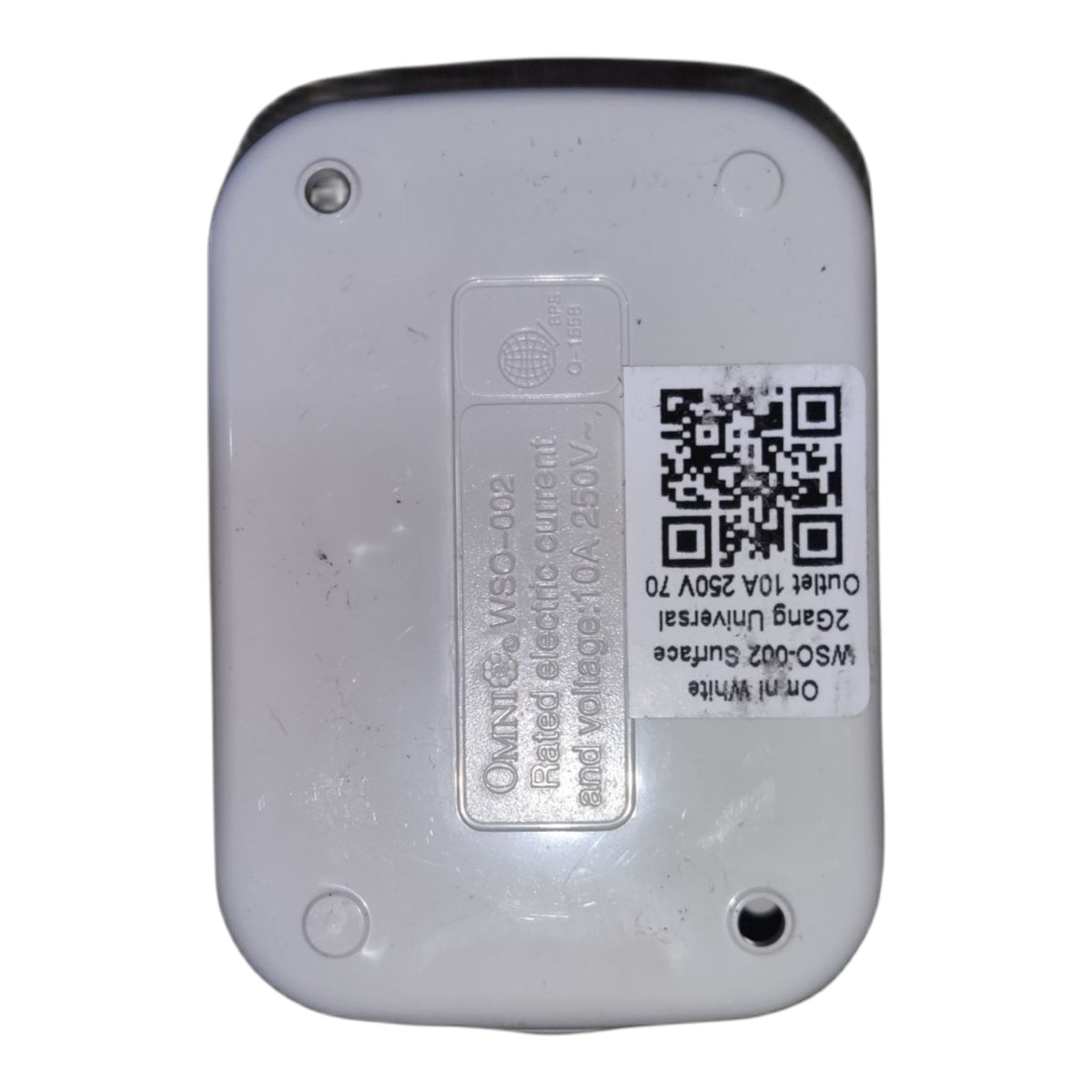 Omni 2 Gang Universal Outlet  Extension Outlet Surface Type Outlet WSO-002