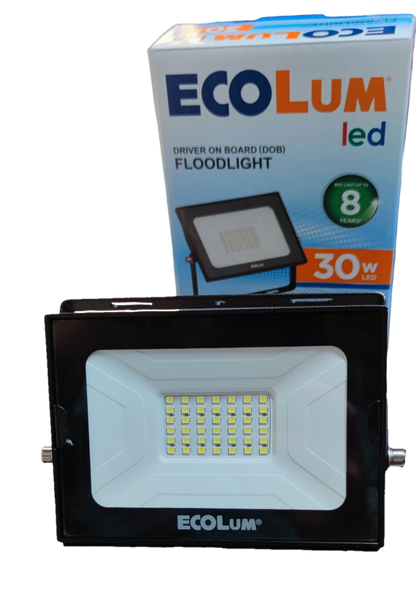 Ecolum 30W LED Flood Light 220V Daylight 6500K CFL3030DL