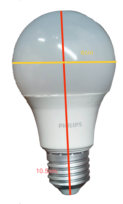 Philips 7W LED Bulb E27 220V 3000K Warm White Essential Series