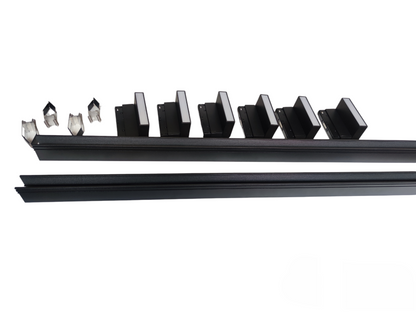 ILLUMIQ TERRA LED Magnetic Track Light 2 Meters 50mm with 6pcs 6W LED Foldable Flood Warm White 3000K 220V Series 20