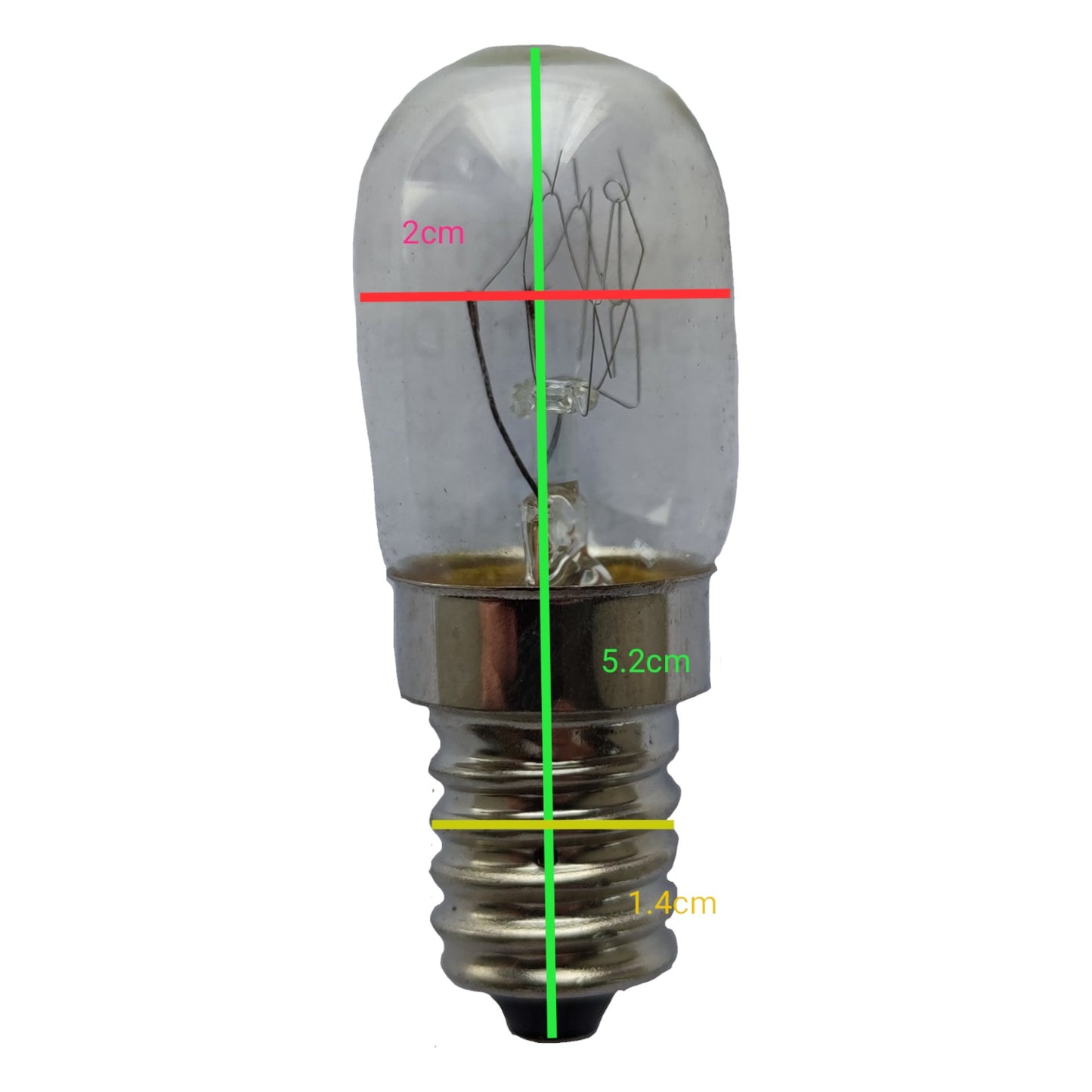 Omni Refrigeration Bulb 10W E14 220V CRF-10W-E14 Machine Lamp Warm White 3000K