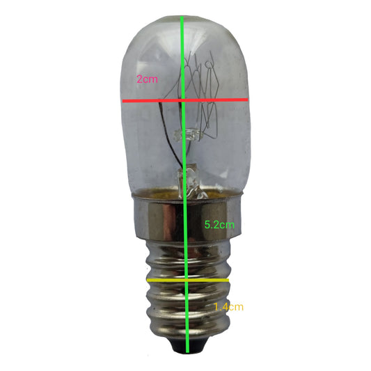 Omni Refrigeration Bulb 10W E14 220V CRF-10W-E14 Machine Lamp Warm White 3000K