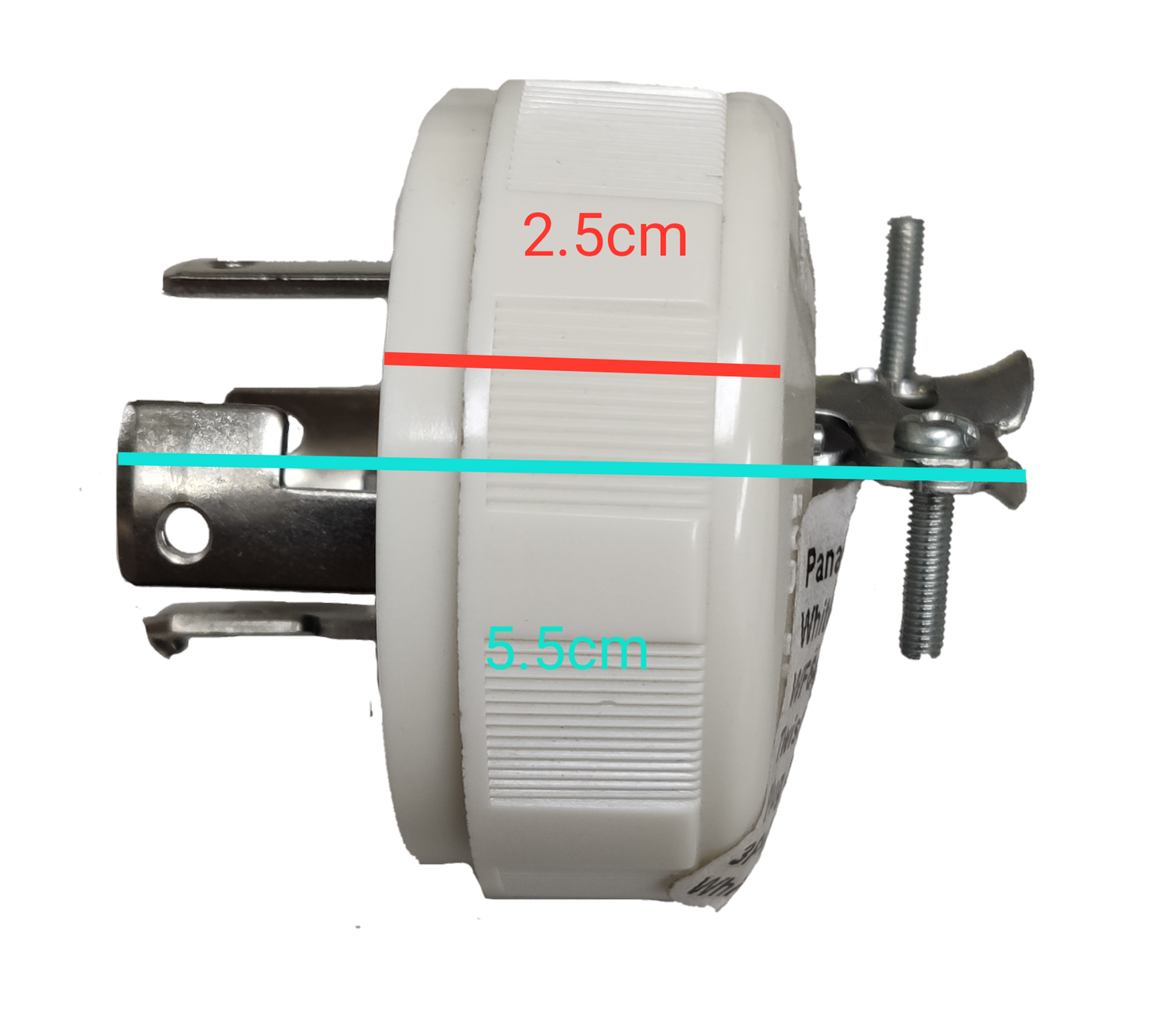 Panasonic 20A Twist Lock Plug 3P+E (4P) 250V (ML-3) WF6420, Twistlock Plug 20A 3P+E