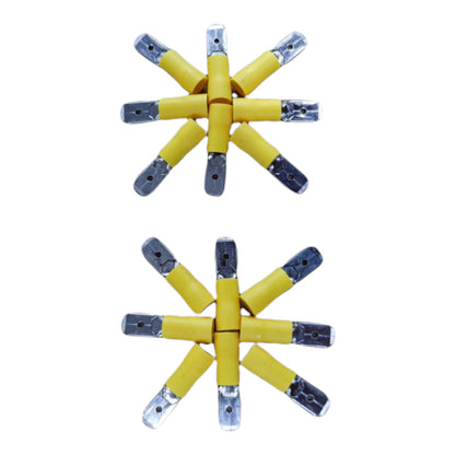 Local Terminal Lugs Connector Type for 5.5mm Wire 7mm with Insulation Head Male and Female, Spade Connector 7mm Male and Female, Terminal Spade Connector, Spade Terminal