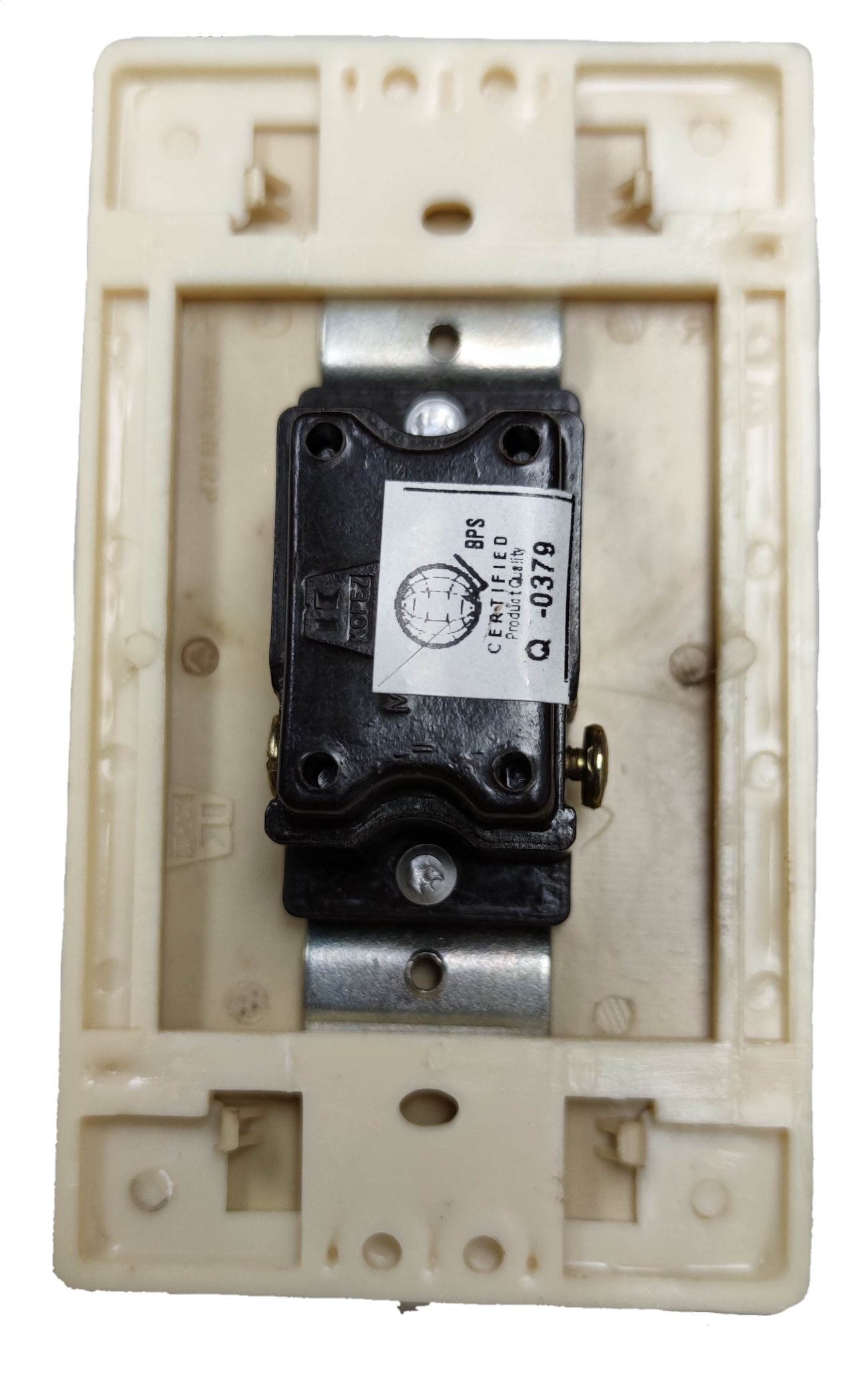 Kopez 1 Gang 1 Way Switch Toggle Type for easy control of electrical devices