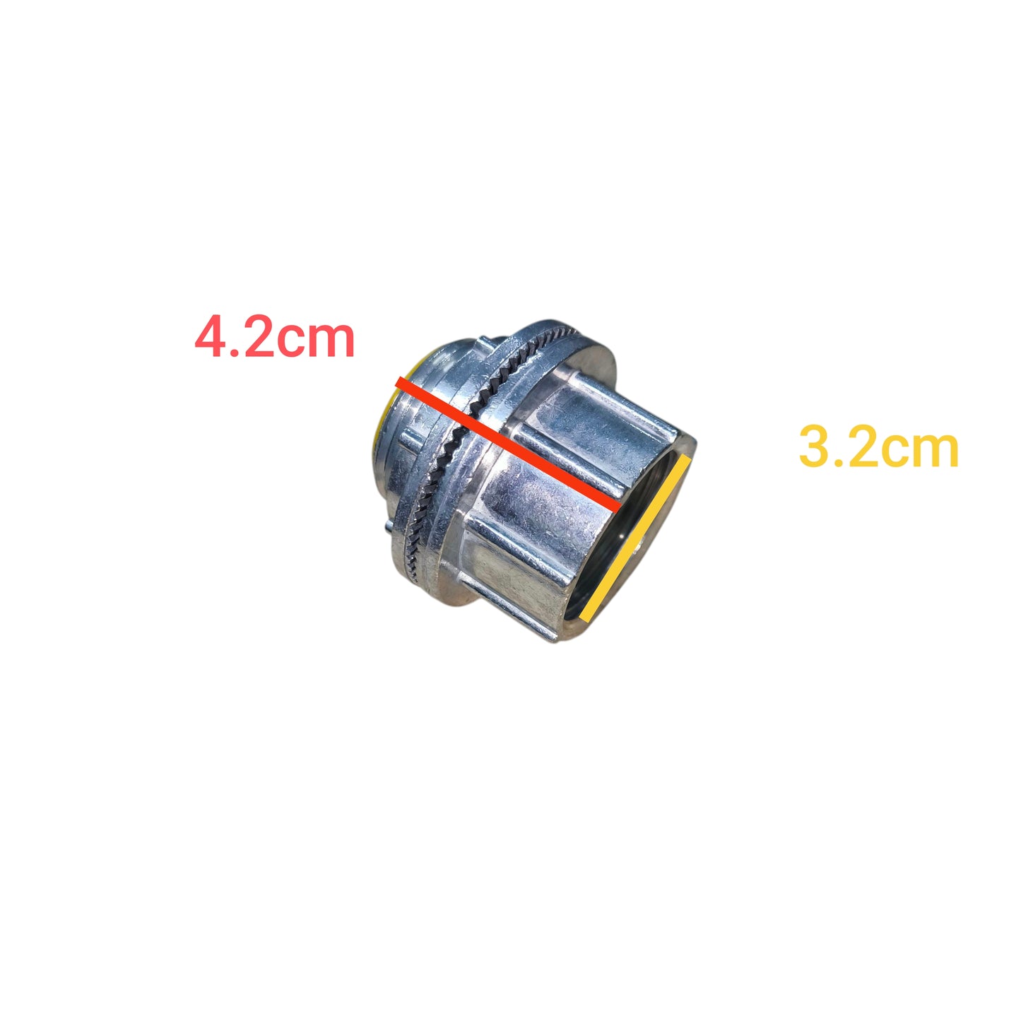 1 Inch Water Tight Hub 32mm Accessory for Pipes and Hoses with Secure Sealing Feature
