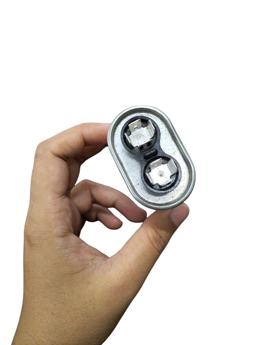 Mallory Oil-Filled Metallized Polypropylene Film Running Capacitor 1.5UF 440V AC 50/60Hz Cylindrical Aluminum Can, With Resin-Sealed Terminals, Assembled in MEXICO