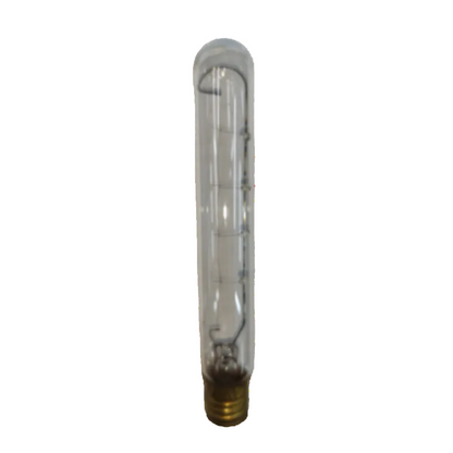 Denko 10W E17 220V Tubular Filament Bulb featuring a clear design for decorative lighting