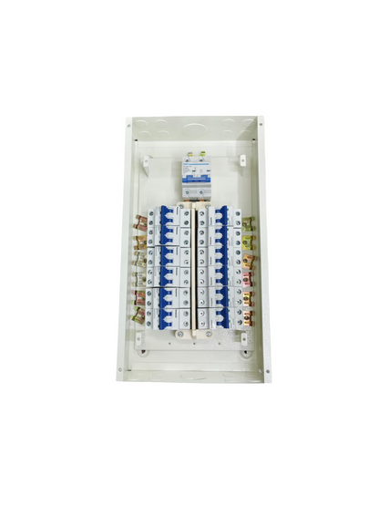 Panel Board 125A 2Pole Main Chint Miniature Circuit Breaker Metal with 12 Branches 2 Pole (Panasonic)