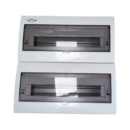 ZY 32 Ways Distribution Box, 28 - 32 Ways Panel Board for Miniature Circuit Breaker Flush & Surface