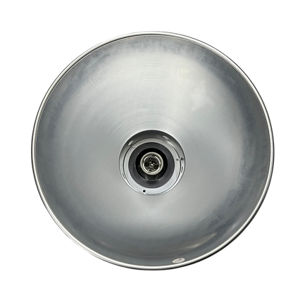Biglite 12 inch luminum reflector E27 socket lighting installation accessory with silver finish