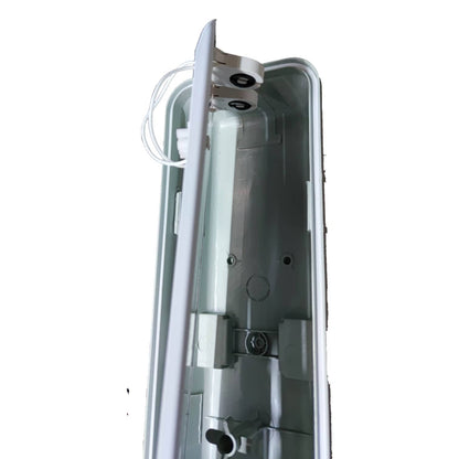 2x16W Firefly LED Fluorescent Tube Single Ended Daylight 6500K with Opple Weatherproof Enclosure Fixture 220V