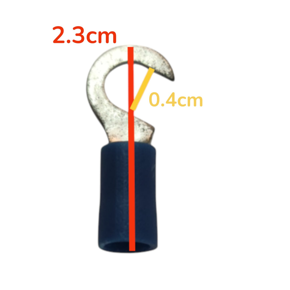 Terminal Lugs Hook Type 5.5mm HB-10 ( 10pcs)
