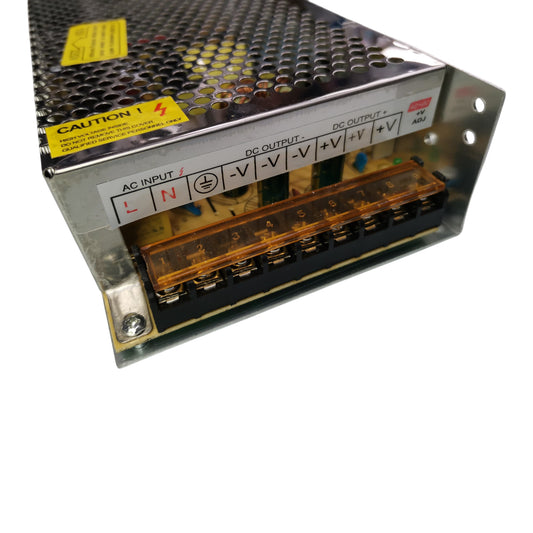 ZwitseRise 12V 20A regulated power supply with multiple output terminals for reliable connectivity