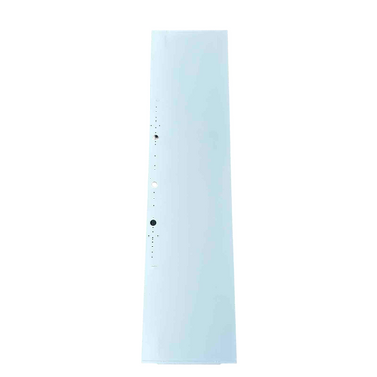 Light Master 12x48 lighting fixture for LED fluorescent tubes in white metal housing