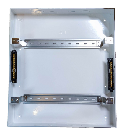 Panel Board 63A 1Pole Main with 35 Branches 1 Pole Miniature Circuit Breaker,  Distribution Box Metal Base with Himel Circuit Breakers and Bus Bar Metal Base ( ZY) Himel