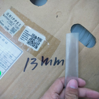 Heat Shrinkable Tube Clear (13mm)