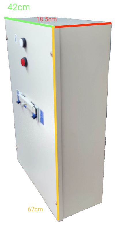 Shihlin 150A MTS 2 Pole Single Pole electrical control panel box with buttons and switches