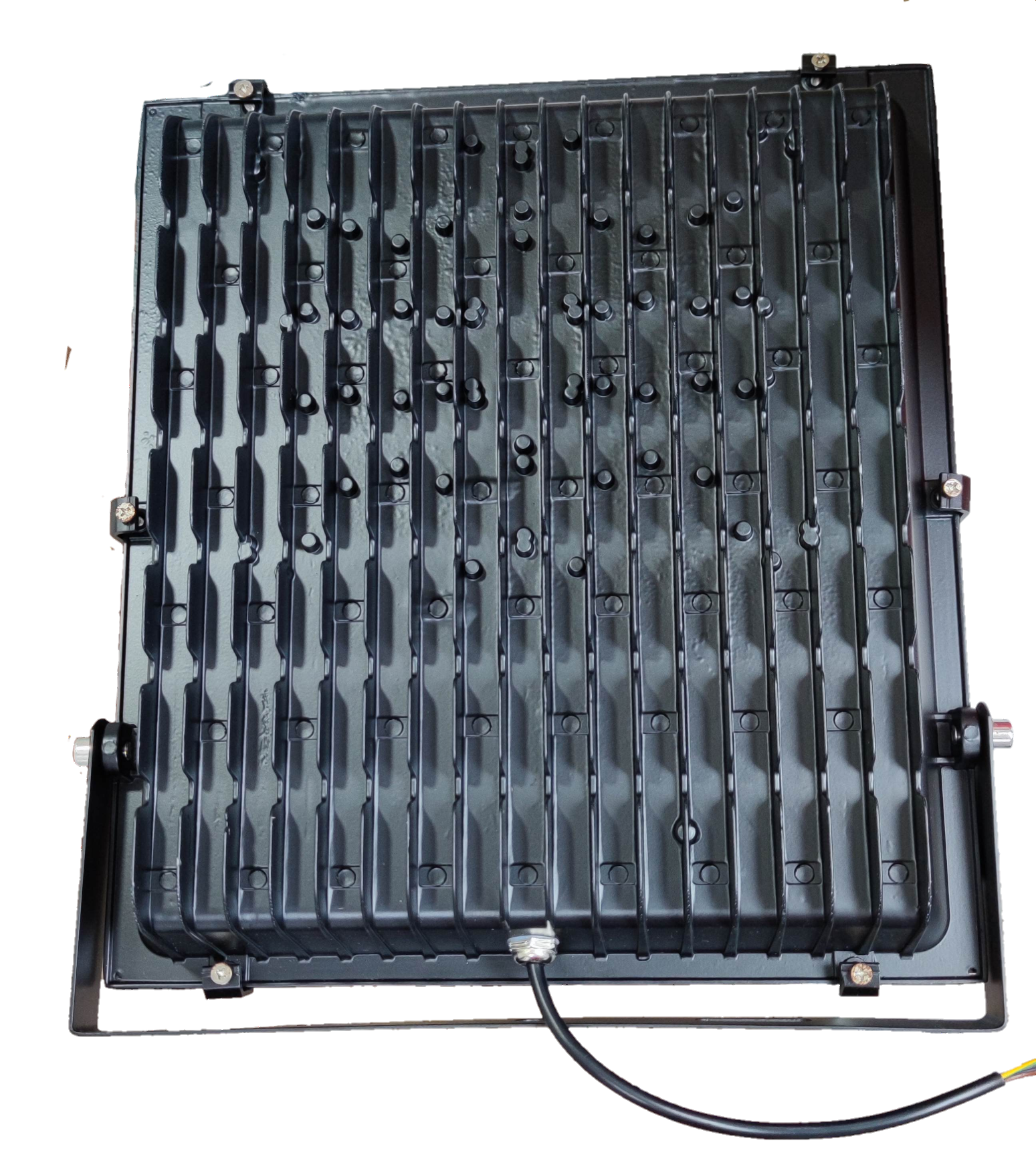 Denko 150W LED flood light daylight 220v with a durable housing and energy-efficient design.