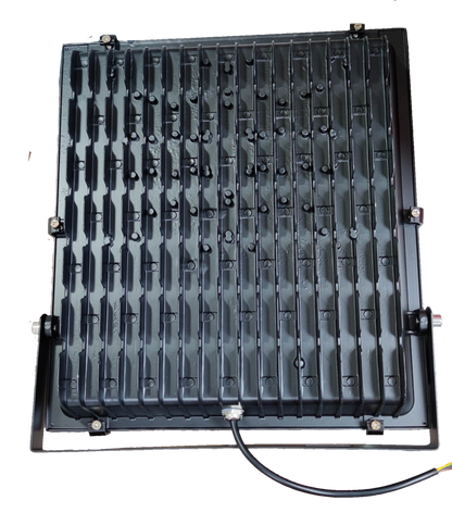 Denko 150W LED flood light daylight 220v with a durable housing and energy-efficient design.